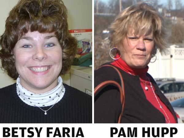 Betsy Faria and Pam Hupp